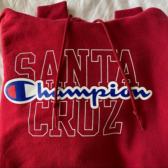 Santa Cruz red champion hoodie - Picture 3 of 4